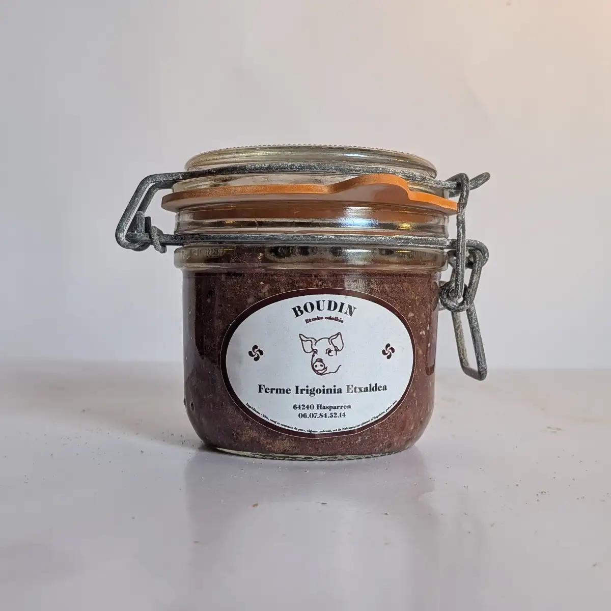 Boudin en conserve